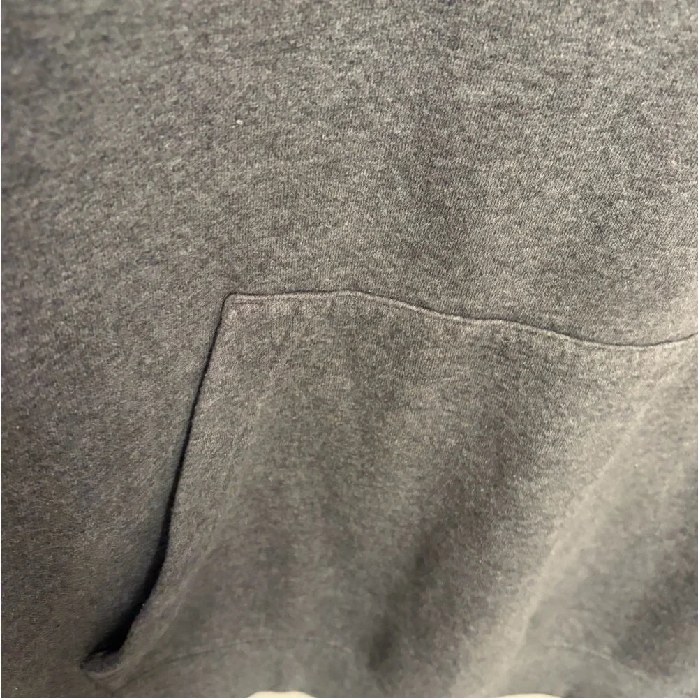 Nike Men's Charcoal grey Hoodie xl classic pocket logo athletic